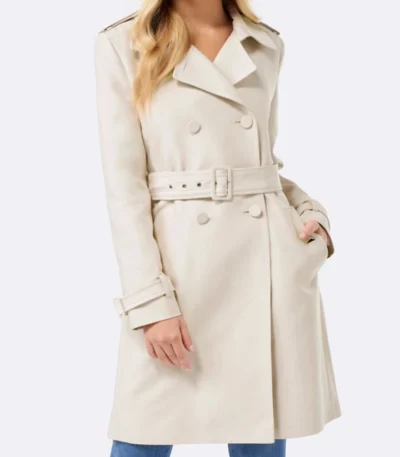Riverdale Betty Cooper Mid Length Cream Color Coat