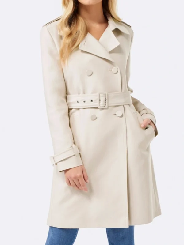 Riverdale Betty Cooper Mid Length Cream Color Coat