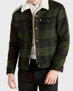 Riverdale Fred Andrews Green Cotton Plaid Jacket