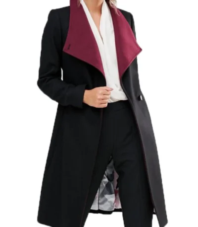 Riverdale Hermione Lodge Long Trench Coat
