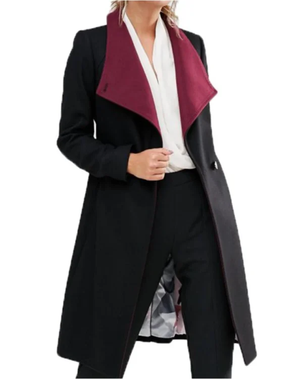 Riverdale Hermione Lodge Long Trench Coat