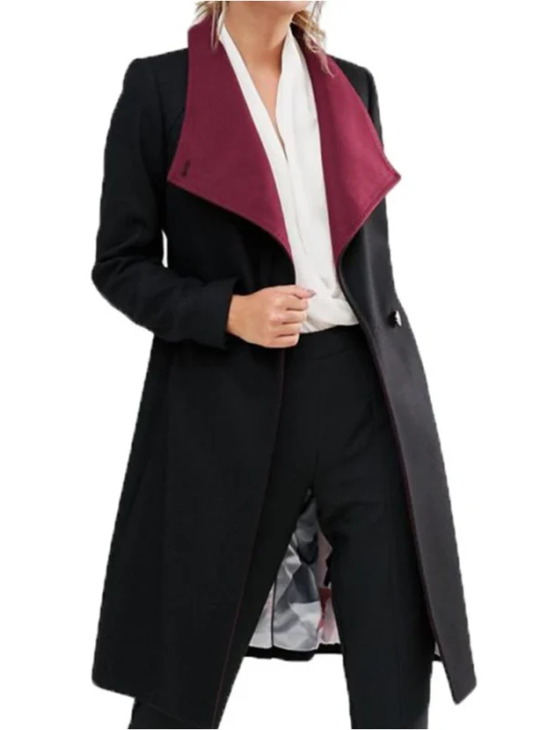 Riverdale Hermione Lodge Long Trench Coat
