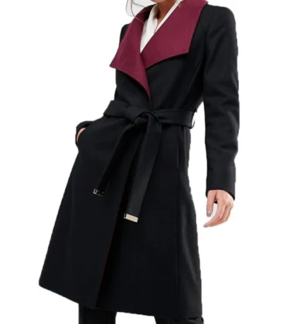 Riverdale Hermione Lodge Long Trench Coat