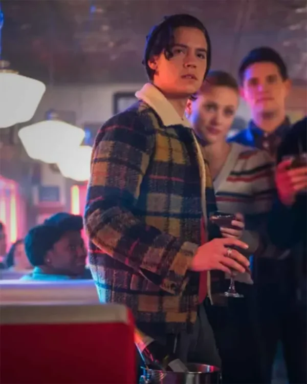 Riverdale Jughead Jones Yellow Wool Plaid Jacket
