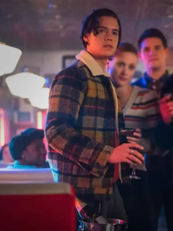 Riverdale Jughead Jones Yellow Wool Plaid Jacket