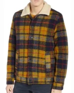 Riverdale Jughead Jones Yellow Wool Plaid Jacket
