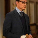 Riverdale Mr Honey Blue Blazer Coat