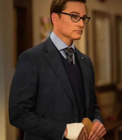 Riverdale Mr Honey Blue Blazer Coat