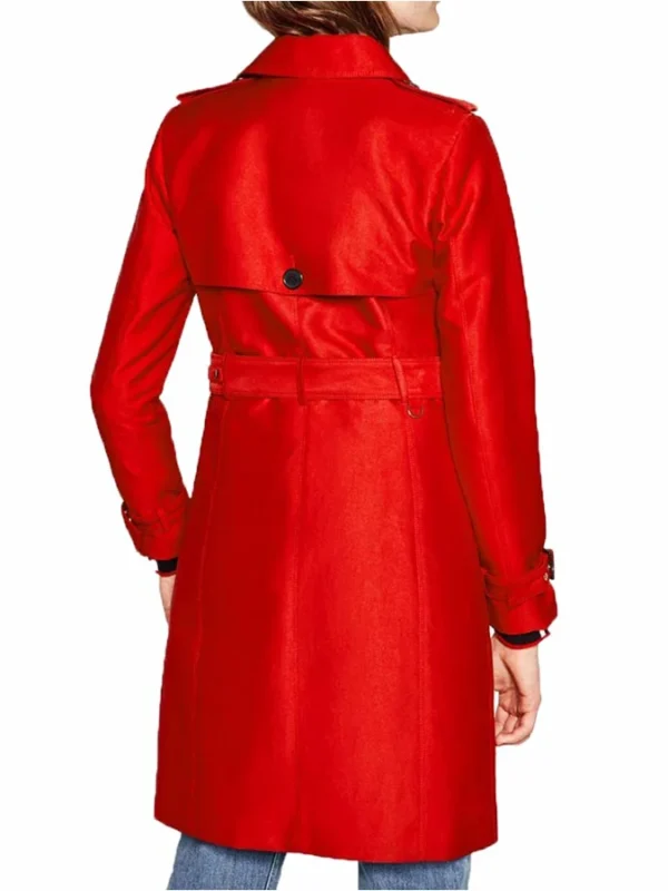 Riverdale Polly Cooper Double Breasted Red Coat