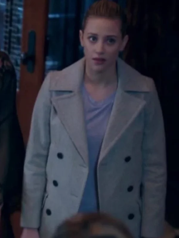 Riverdale S02 Betty Cooper Double Breasted Grey Coat