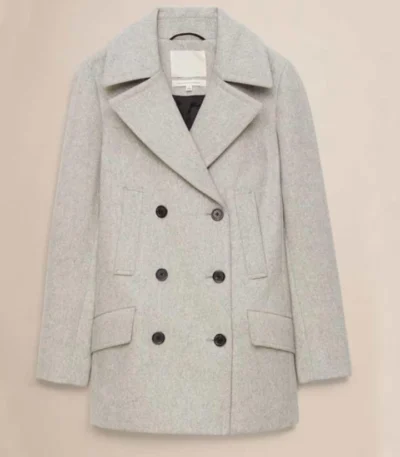 Riverdale S02 Betty Cooper Double Breasted Grey Coat