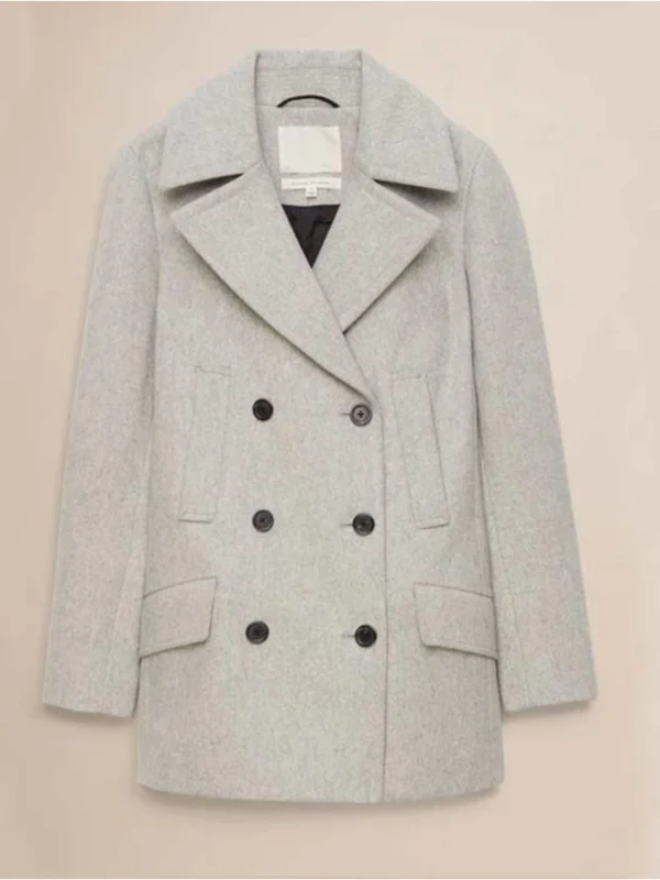 Riverdale S02 Betty Cooper Double Breasted Grey Coat