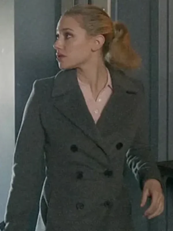 Riverdale S02 Betty Cooper Grey Double Breasted Wool Coat