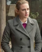 Riverdale S02 Betty Cooper Grey Double Breasted Wool Coat