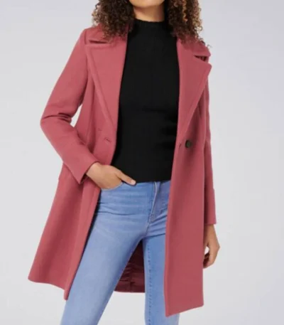 Riverdale S04 Betty Cooper Copper Rust Color Coat
