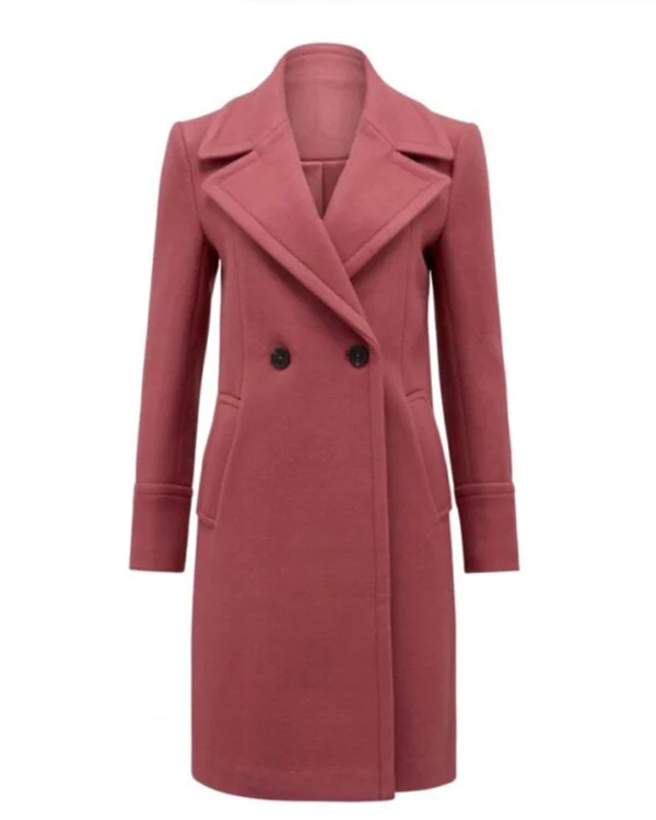Riverdale S04 Betty Cooper Copper Rust Color Coat