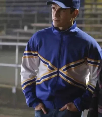 Riverdale S05 Archie Andrews Blue and White Track Jacket