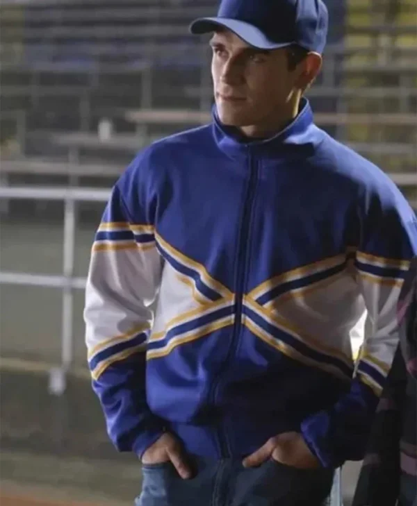 Riverdale S05 Archie Andrews Blue and White Track Jacket