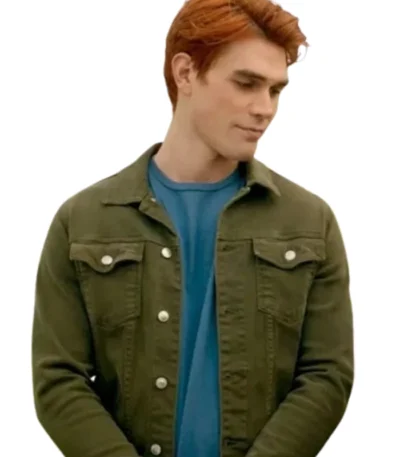 Riverdale S05 Ep03 Archie Andrews Green Denim Jacket