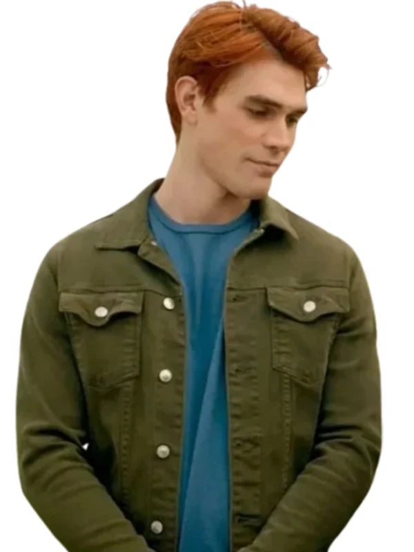 Riverdale S05 Ep03 Archie Andrews Green Denim Jacket