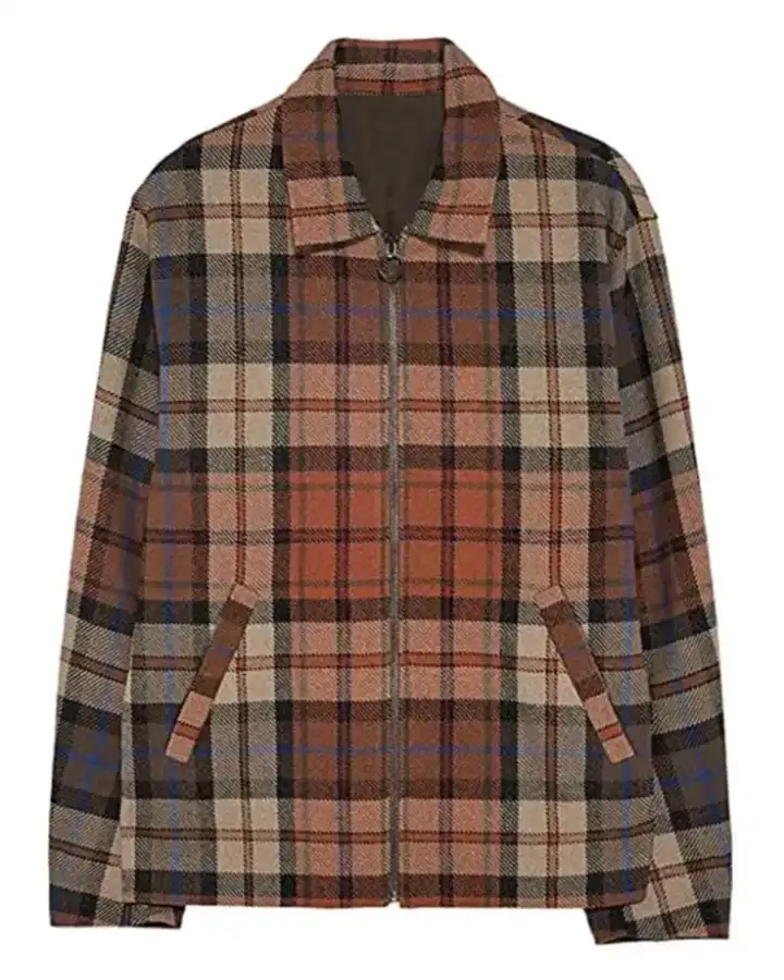 Riverdale S05 Jughead Jones Brown Plaid Jacket Riverdale S05 Jughead Jones Brown Plaid Jacket