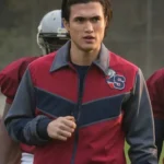 Riverdale S05 Reggie Mantle Red and Blue Jacket
