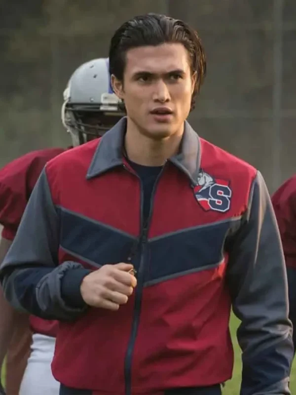 Riverdale S05 Reggie Mantle Red and Blue Jacket