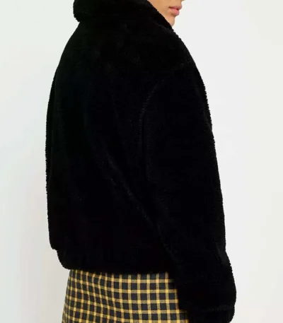 Riverdale S05 Toni Topaz Black Shearling Jacket