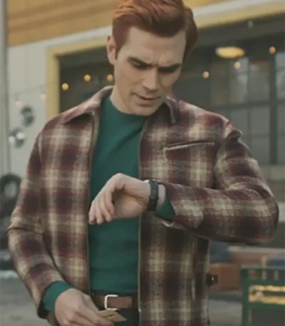 Riverdale S07 Archie Andrews Checked Jacket