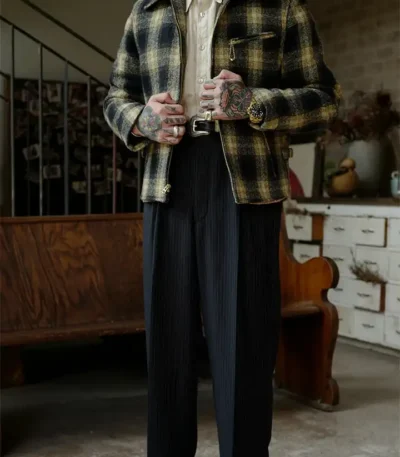 Riverdale S07 Archie Andrews Green Plaid Jacket
