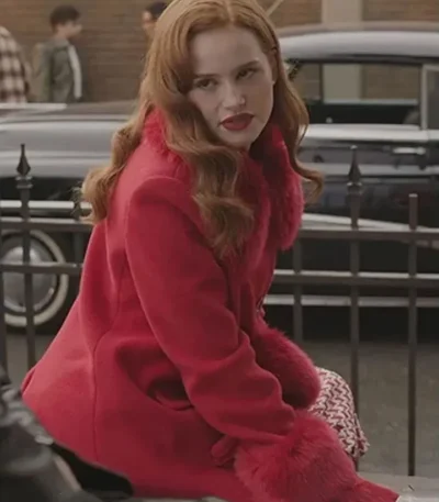 Riverdale S07 Madelaine Petsch Red Coat