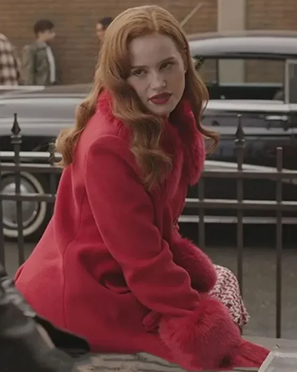 Riverdale S07 Madelaine Petsch Red Coat