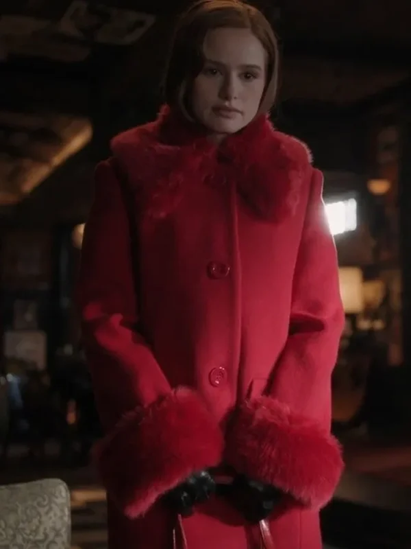 Riverdale S07 Madelaine Petsch Red Coat