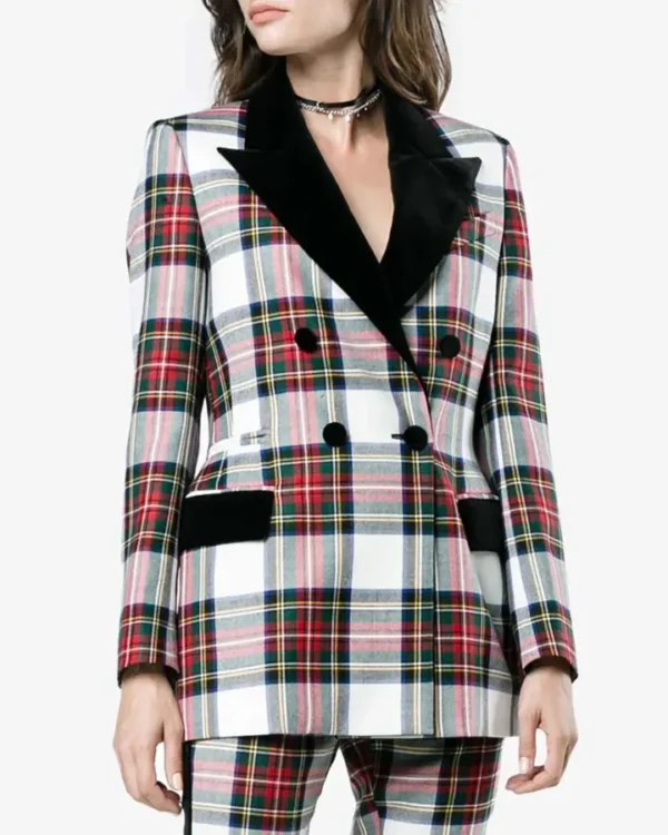 Riverdale S5 Cheryl Blossom Plaid Blazer