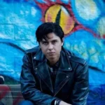 Riverdale Sweet Pea Black Biker Leather Jacket