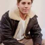 Road House 2024 Billy Shearling Brown Jacket