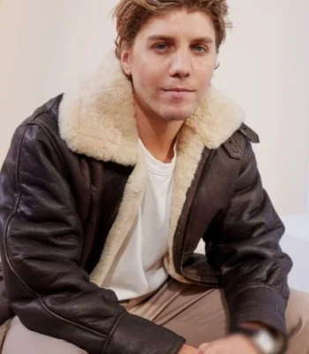 Road House 2024 Billy Shearling Brown Jacket