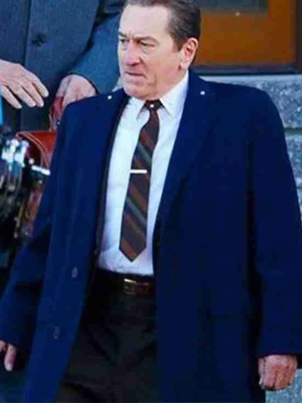 Robert De Niro The Irishman Blue Coat