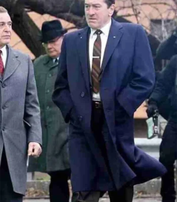 Robert De Niro The Irishman Blue Coat
