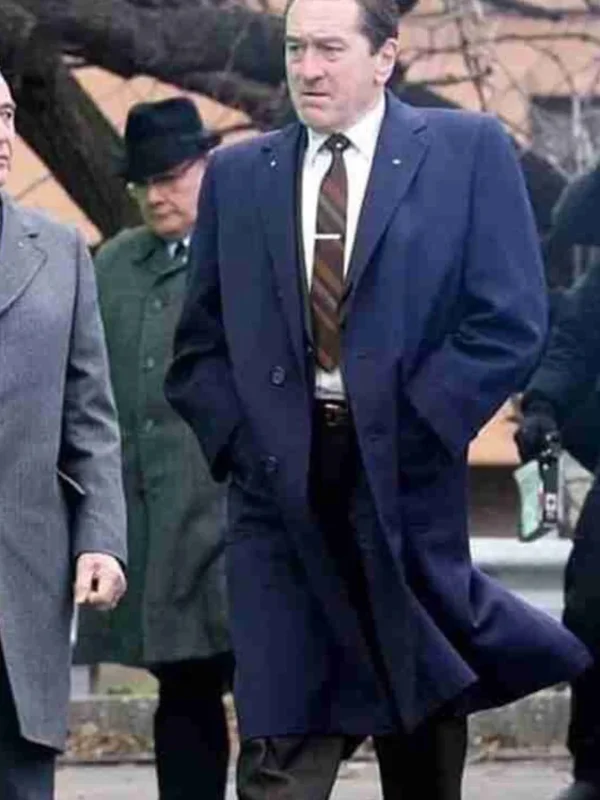 Robert De Niro The Irishman Blue Coat
