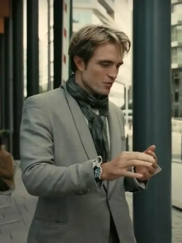 Robert Pattinson Tenet Grey Suit