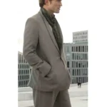 Robert Pattinson Tenet Grey Suit