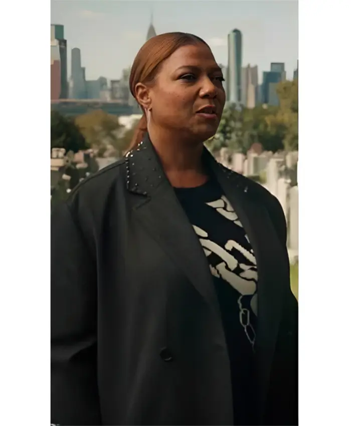 Robyn Mccall The Equalizer S03 Stud Collar Trench Coat Robyn Mccall The Equalizer S03 Stud Collar Trench Coat