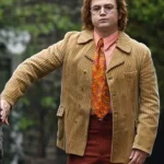 Rocketman Taron Egerton Beige Coat