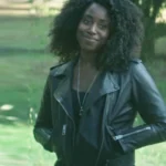 Rose Walker The Sandman S02 Black Leather Jacket