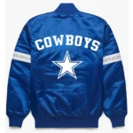 Royal Dallas Cowboys Satin Jacket