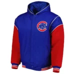 Royal-Red Chicago Cubs Hoodie Jacket