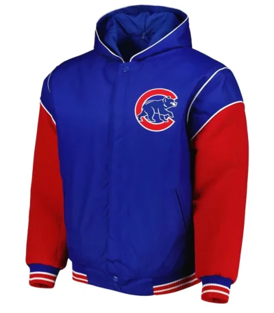 Royal-Red Chicago Cubs Hoodie Jacket