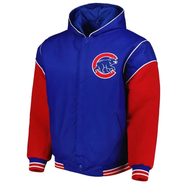 Royal-Red Chicago Cubs Hoodie Jacket