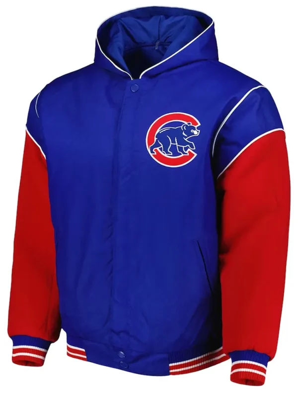 Royal-Red Chicago Cubs Hoodie Jacket